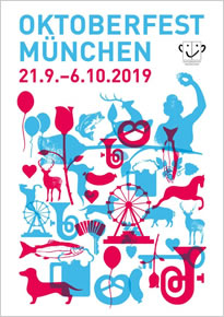 Oktoberfest München Plakat 2019