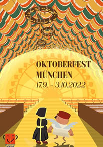 Oktoberfest München Plakat 2022