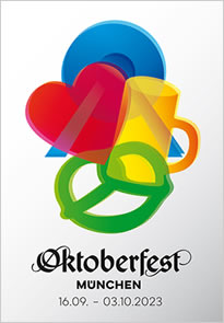Oktoberfest München Plakat 2023
